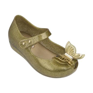 Mini Melissa Fly Bb Sepatu Anak Perempuan - Gold