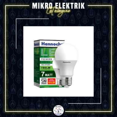 Hannochs Premier Bohlam Lampu LED [7 W] White