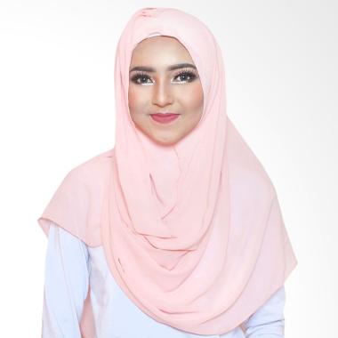 Quillavers Megumi Hijab Instant - Peach Quillavers Megumi Hijab Instant - Peach