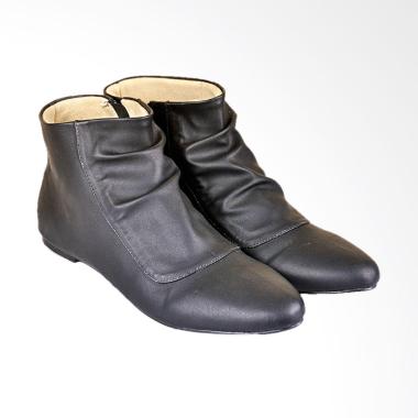 JAVA SEVEN JV-SNT 010 Ankle Boots Sepatu Wanita - Hitam