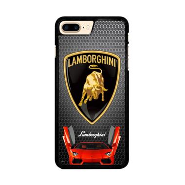 Flazzstore Lamborghini Logo X3419 C ... e 7 Plus or iPhone 8 Plus