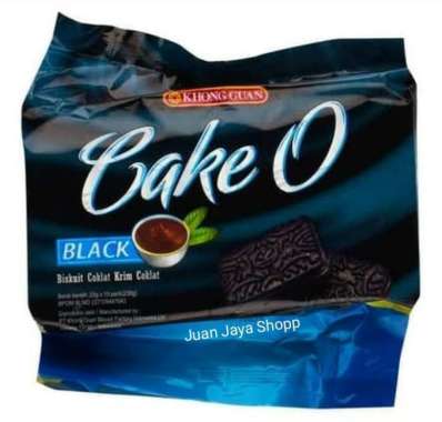 Promo Harga KHONG GUAN Cake O Black 230 gr - Blibli