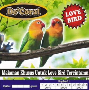 Makanan Burung Love Bird | Makanan Burung Juara | Love Bird