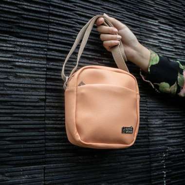 TAS SELEMPANG ALIZA RUMAH WARNA pink (orange salem)
