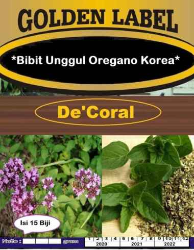 Bibit Unggul Oregano Korea | Benih Oregano Korea
