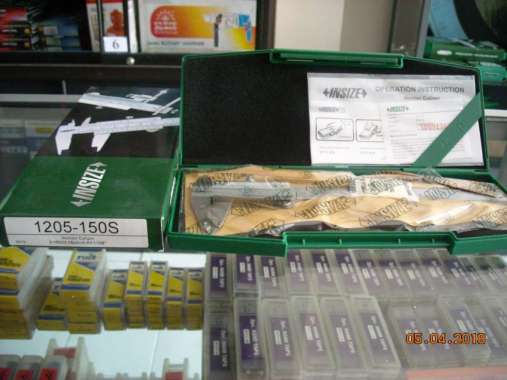 CALIPER JANGKA SORONG SIGMAT MISTAR SKETMAT 12" 30CM INSIZE 1205-300S Hijau