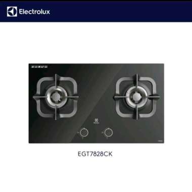 Electrolux EGT7828CK Potenza Kompor Gas Tanam 2 Tungku 78 Cm
