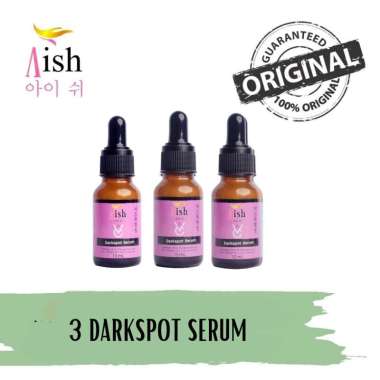 PAKET SPESIAL AISH SERUM LEBIH HEMAT DAN BEBAS PILIH VARIAN ( 3 DARKSPOT SERUM )