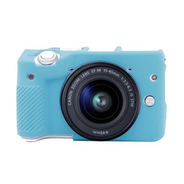 Godric Silicone Case for Canon EOS M3 Mirrorless - Biru