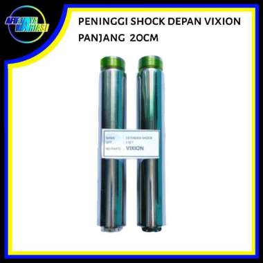 peninggi sambungan shock shok skok depan VIXION / SCORPIO panjang 20cm