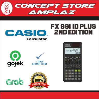 CASIO FX-991 ID Plus 2 Kalkulator Resmi