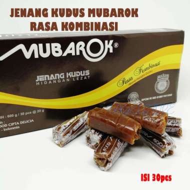 Dodol Jenang Kudus Mubarok Asli Kudus Rasa Kombinasi Isi 30