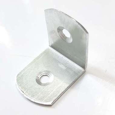 Siku L Oval 2,5cm × 2cm BESI Bracket Ambalan Penyangga Rak - Pendek (E561)