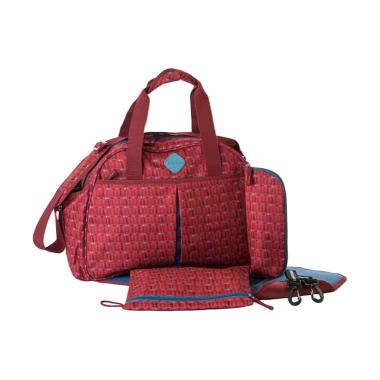 Freckles Travel 61026 Triangle Dot Tas Bayi - Red