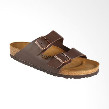 Birkenstock Arizona NOS Sandal Pria - Dark Brown