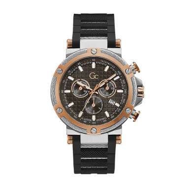 GC Y54002G2MF - Jam Tangan Pria - URBANCODE YACHTING CHRONO SILICONE Black