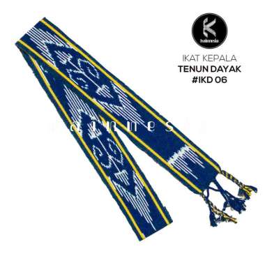 Ikat kepala tenun etnik Dayak #2