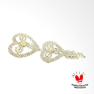 Vee B5 Kristal Swarovski Bros Wanita - Silver