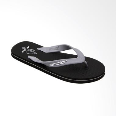 Ando Hawaii Like Sandal Jepit Pria - Grey