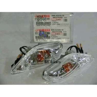 Lampu Sein Sen Yamaha 125zr 125z Y125Z y125zr bening kristal malaysia Mika signal flasher lamp 5xk-h