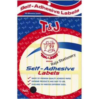 Tom & Jerry Label No.129 / Sticker Tom And Jerry 129
