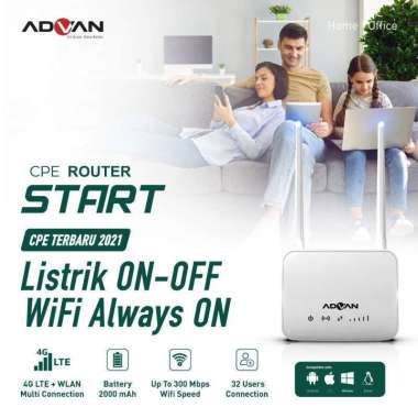 Advan Router CPE Start 4G LTE + WLAN