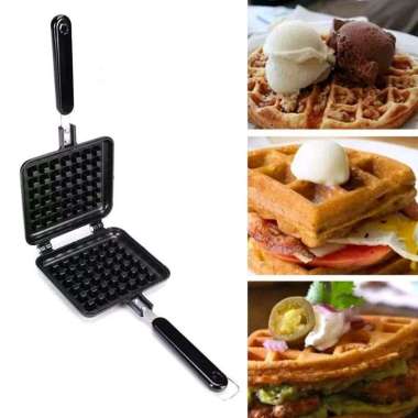 Cetakan Waffle Croffle Maker Single Pan