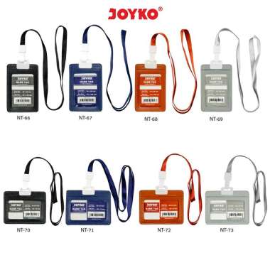 Joyko Name Tag Tanda Pengenal Gantungan Kartu Nama Kulit NT-68