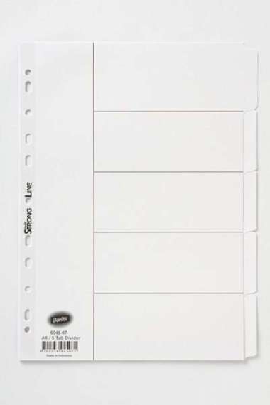 BANTEX Index Divider A4 6045-07 - Putih