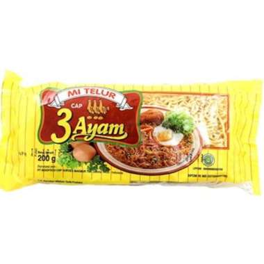 Mie Telur Cap 3 Ayam