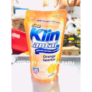 Promo Harga So Klin Pembersih Lantai Orange Sparkle 780 ml - Blibli