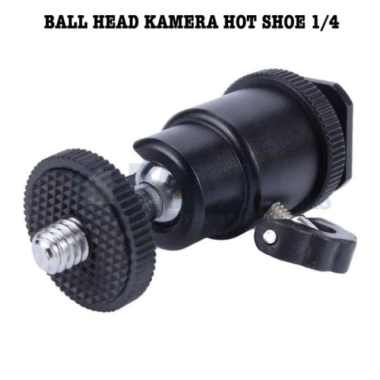 harga Promo Ball Head Kamera DSLR Pocket Action Camera Hot Shoe 14 QM3621 Diskon Blibli.com