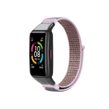 Silver tech Strap Nylon Huawei Band 6 Honor Band 6 Nylon strap Tali Pengganti Nylon Untuk Huawei Ban