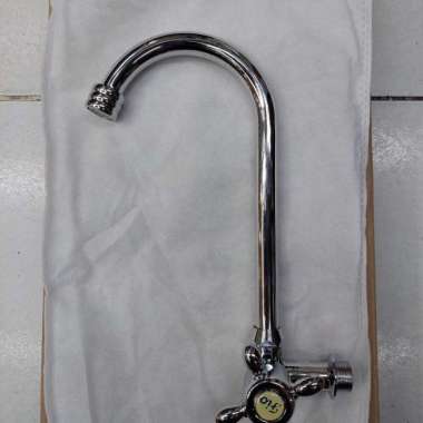 kran air bak cuci piring kitchen sink angsa pipa tembok dinding fio ORIGINAL 100 % Multicolor