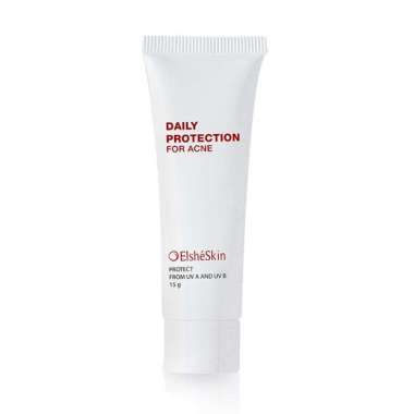 ElsheSkin Daily Protection for Acne - Sunscreen Wajah Anti Kusam - Sunscreen Pencerah dan Pelindung