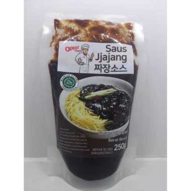 Saus Jjajang Halal Pasta Kedelai Hitam Saus jjajangmyeon Oppa 250 gram