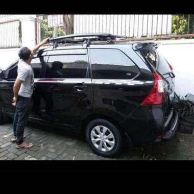 Sun Rack Atas + Kaki Mobil Avanza & Xenia Black