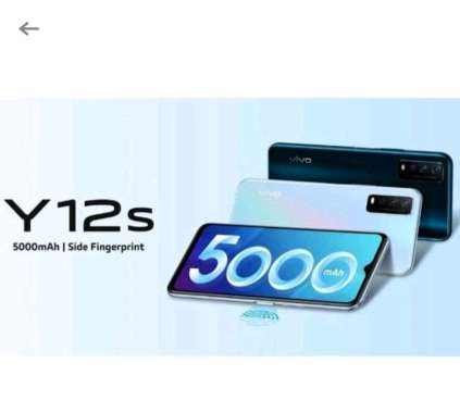 VIVO Y12S RAM 3/32 GARANSI RESMI 1TH VIVO SELURU INDONESIA glacier blue