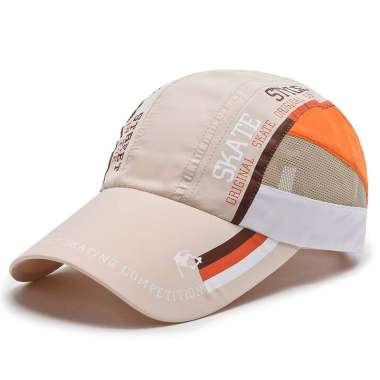 Baseball cap : SKATE STYLE - Topi baseball topi pria topi wanita quick dry One Size KHAKI