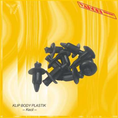 KLIP BODY PLASTIK -- Kecil --