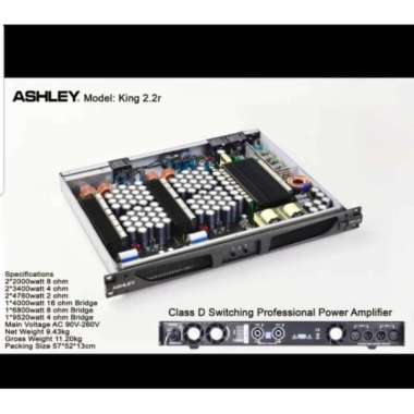 Power Ashley King 2.2R Original Amplifier Class D