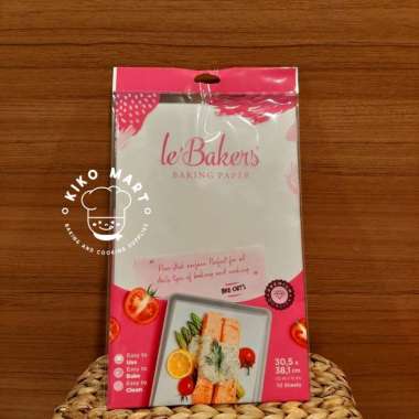 LE'BAKERS Baking Paper 12" x 15" (10 sheets)