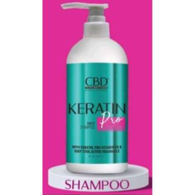 CBD KERATIN DAILY SHAMPOO - 1000ML
