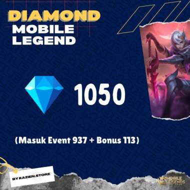 Diamond Mobile Legends ML MLBB Express - 1050 DM