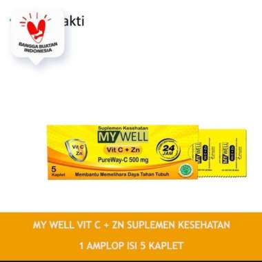 My well Vitamin C + Zn 60kaplet