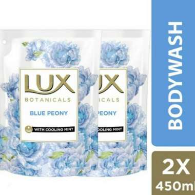 Promo Harga LUX Botanicals Body Wash Blue Peony 450 ml - Blibli