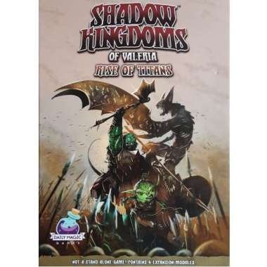 Shadow Kingdoms of Valeria Rise of Titans Board Game Expansion