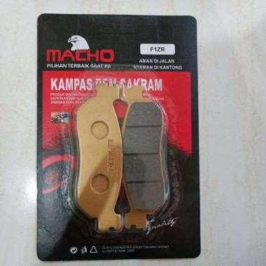 kampas rem/dispad depan FIZ R,JUPITER,RX KING,NOUVO,VEGA R merk macho.