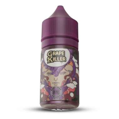 Salt nic GRAPE KILLER 15mg ice Mint 30ml Anggur Manis Liquid Vape Saltnic
