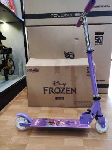 Skuter Element 2 Roda | Scooter Rmb | Skuter Karakter Ungu